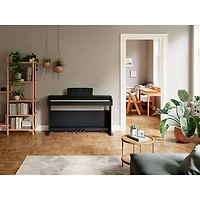 Piano numérique à 88 touches lestées à marteaux YDP145 ARIUS standard de Yamaha avec support, banc et 3 pédales - Noir