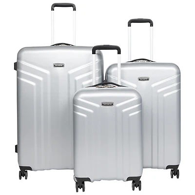 Ensemble de 3 valises rigides Symphony de Samsonite - Argenté - Exclusivité de Best Buy
