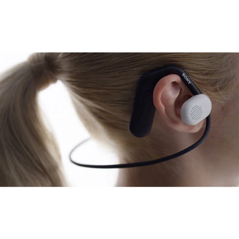 Écouteurs sans fil au design ouvert Float Run de Sony (WIOE610/B) - Noir