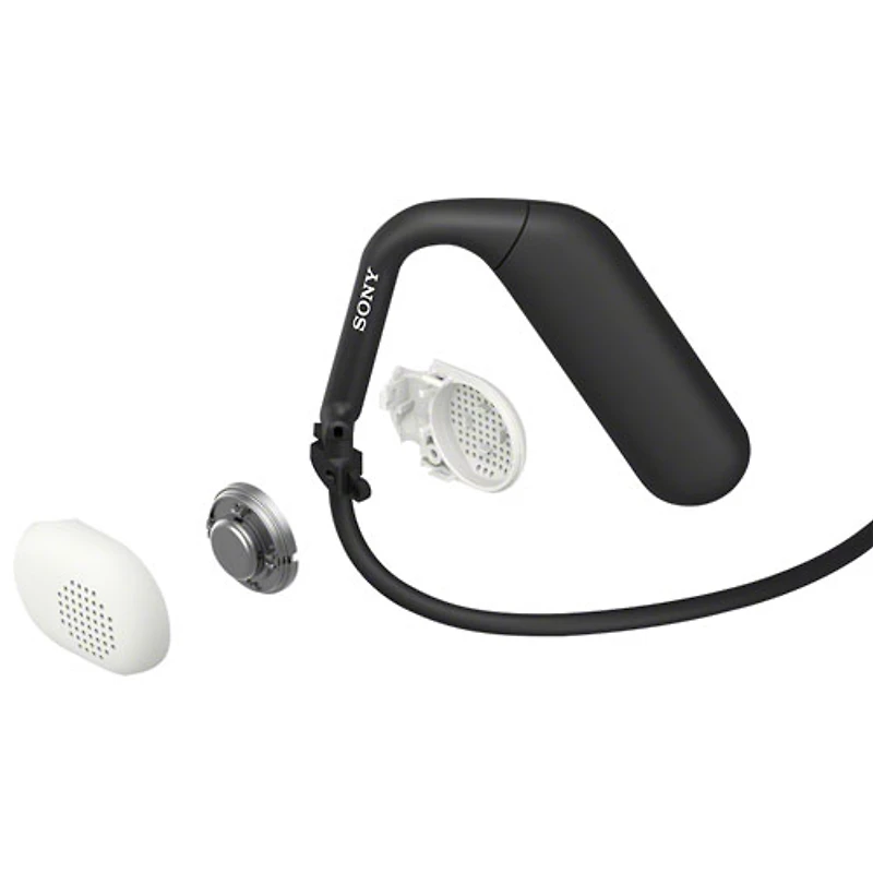 Écouteurs sans fil au design ouvert Float Run de Sony (WIOE610/B) - Noir