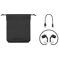 Écouteurs sans fil au design ouvert Float Run de Sony (WIOE610/B) - Noir