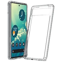 Adreama Shockproof Fitted Hard Shell Case for Google Pixel 6a - Clear