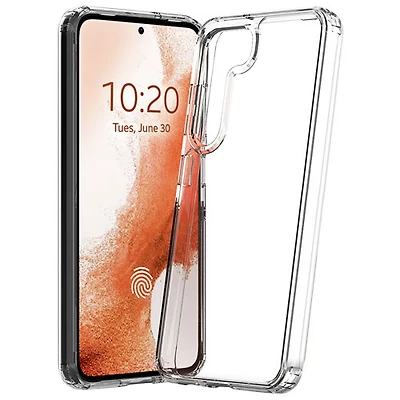 Adreama Shockproof Fitted Hard Shell Case for Samsung Galaxy S23 Plus - Clear
