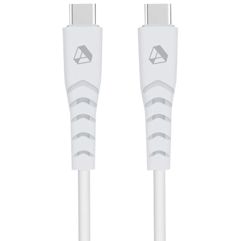 Adreama 1.5m (5 ft.) USB-C to USB-C Charge/Sync Cable (AD-GRSC-C-WHT) - White