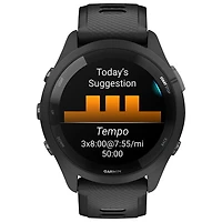 Garmin Forerunner 265 46mm Bluetooth Running Smartwatch - Black/Powder Grey