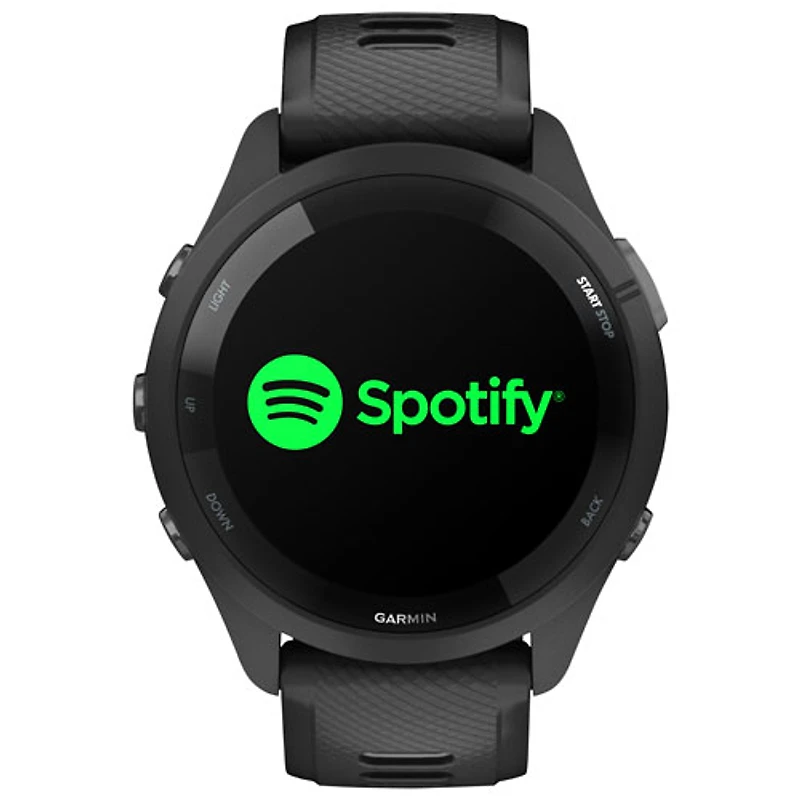 Garmin Forerunner 265 46mm Bluetooth Running Smartwatch - Black/Powder Grey