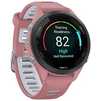 Garmin Forerunner 265S 42mm GPS Watch with Heart Rate Monitor - Light Pink/Powder Grey