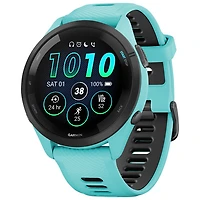 Garmin Forerunner 265 46mm Bluetooth Running Smartwatch - Aqua/Black