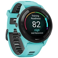 Garmin Forerunner 265 46mm Bluetooth Running Smartwatch - Aqua/Black