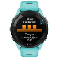 Garmin Forerunner 265 46mm Bluetooth Running Smartwatch - Aqua/Black