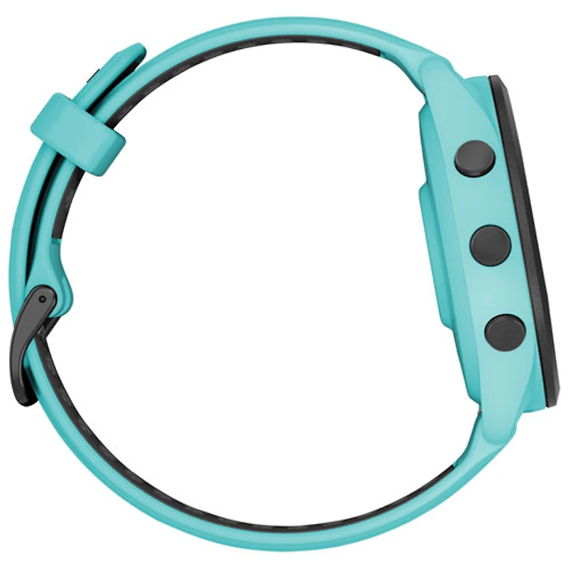 Garmin Forerunner 265 46mm Bluetooth Running Smartwatch - Aqua/Black