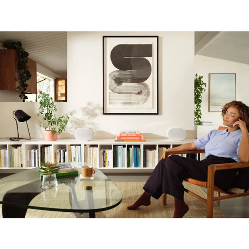 Haut-parleur intelligent Era 300 de Sonos avec audio spatial - Blanc