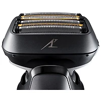 Rasoir rechargeable à 6 lames avec ou sans mousse et station de nettoyage/chargement de Panasonic (ESLS9A)