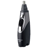 Tondeuse sèche/humide avec Smart Wash pour poils de nez de Panasonic (ER430) - Noir/Argenté