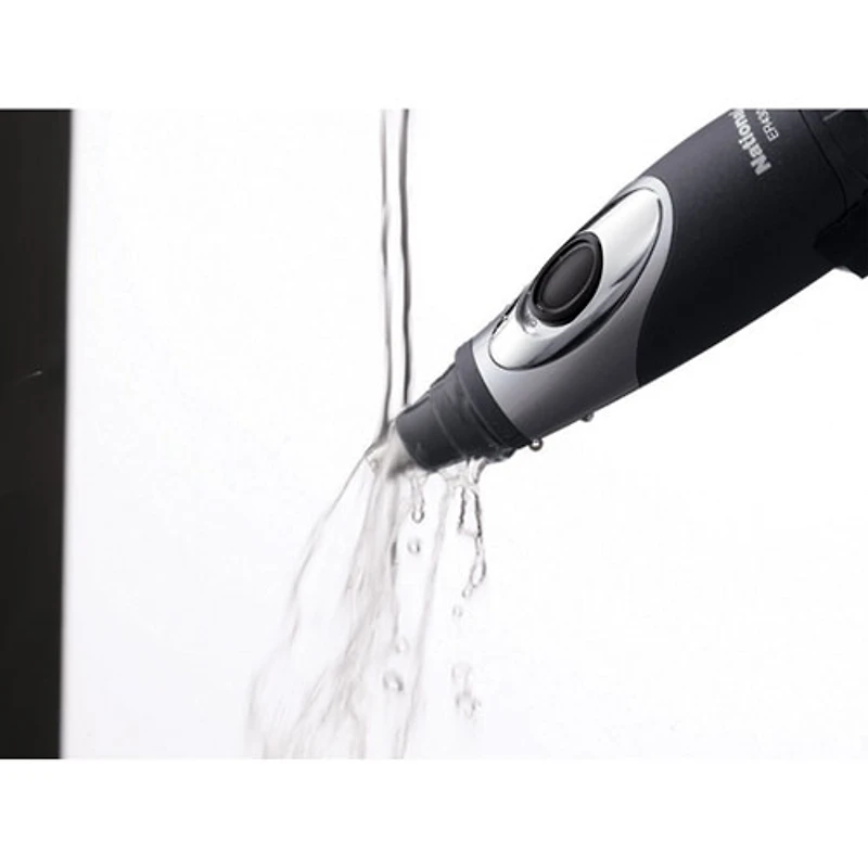 Tondeuse sèche/humide avec Smart Wash pour poils de nez de Panasonic (ER430) - Noir/Argenté