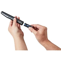 Tondeuse compacte 3-en-1 sèche/humide de Panasonic (ERGM40K) - Noir
