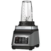 Mélangeur de comptoir de 1400 W Professional Plus Blender DUO Auto-IQ de Ninja avec tasses Nutri Ninja - Noir/Acier inoxydable