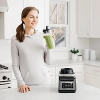 Mélangeur de comptoir de 1400 W Professional Plus Blender DUO Auto-IQ de Ninja avec tasses Nutri Ninja - Noir/Acier inoxydable