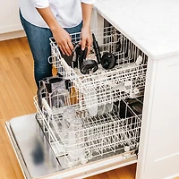Mélangeur de comptoir de 1400 W Professional Plus Blender DUO Auto-IQ de Ninja avec tasses Nutri Ninja - Noir/Acier inoxydable
