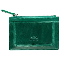 Porte-carte RFID en cuir véritable South Beach de Mancini - Vert