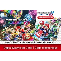 Ensemble avec Mario Kart 8 Deluxe et extension Booster Course (Switch) - Téléchargement numérique