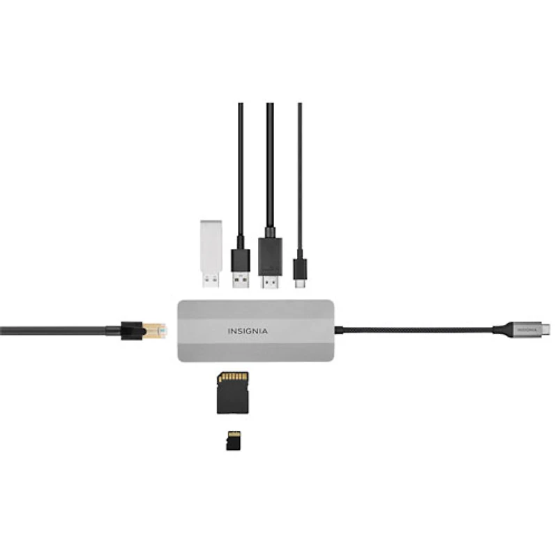 Concentrateur USB-C à 7 ports d'Insignia (NS-PH571MS23-C) - Exclusivité de Best Buy