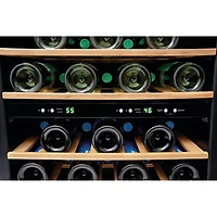 Refroidisseur à vin autonome à deux zones pour 45 bouteilles de Frigidaire (FRWW4543AS) - Inox
