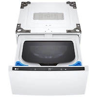 LG Sidekick 27" 1.0 Cu. Ft. Laundry Pedestal Washer (WD300CW) - White