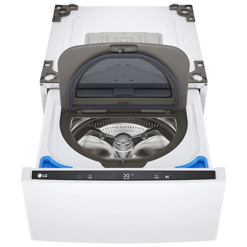 LG Sidekick 27" 1.0 Cu. Ft. Laundry Pedestal Washer (WD300CW) - White