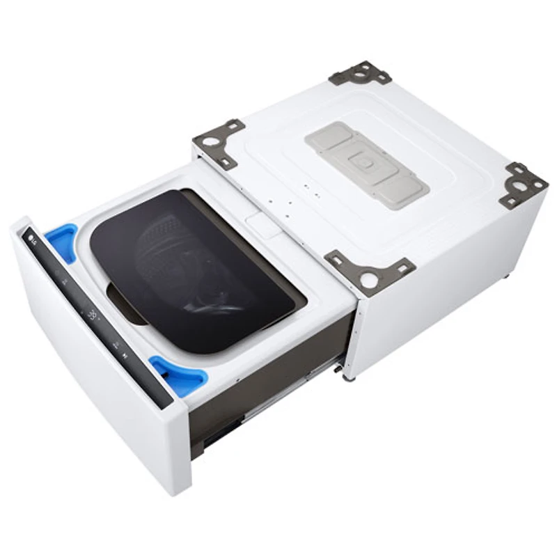 LG Sidekick 27" 1.0 Cu. Ft. Laundry Pedestal Washer (WD300CW) - White