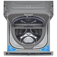 LG Sidekick 27" 1.0 Cu. Ft. Laundry Pedestal Washer (WD300CV) - Graphite Steel