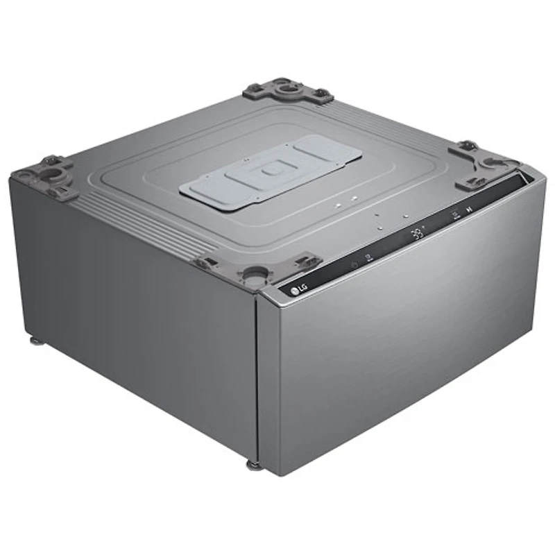 LG Sidekick 27" 1.0 Cu. Ft. Laundry Pedestal Washer (WD300CV) - Graphite Steel