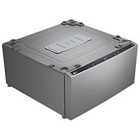 LG Sidekick 27" 1.0 Cu. Ft. Laundry Pedestal Washer (WD300CV) - Graphite Steel
