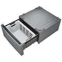 LG 27" Laundry Pedestal (WDP6V) - Graphite Steel