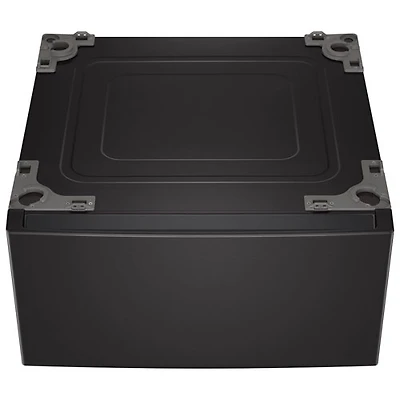 LG 27" Laundry Pedestal (WDP6B) - Black Steel