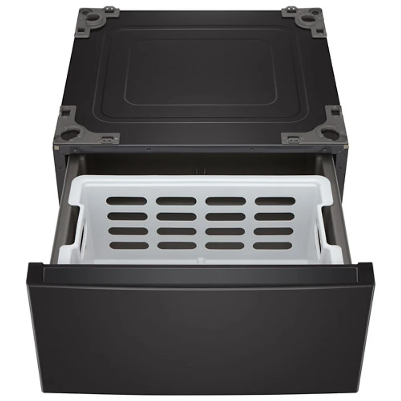 LG 27" Laundry Pedestal (WDP6B) - Black Steel