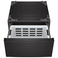 LG 27" Laundry Pedestal (WDP6B) - Black Steel