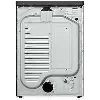 LG 7.4 Cu. Ft. Electric Steam Dryer (DLEX6700B) - Black Steel