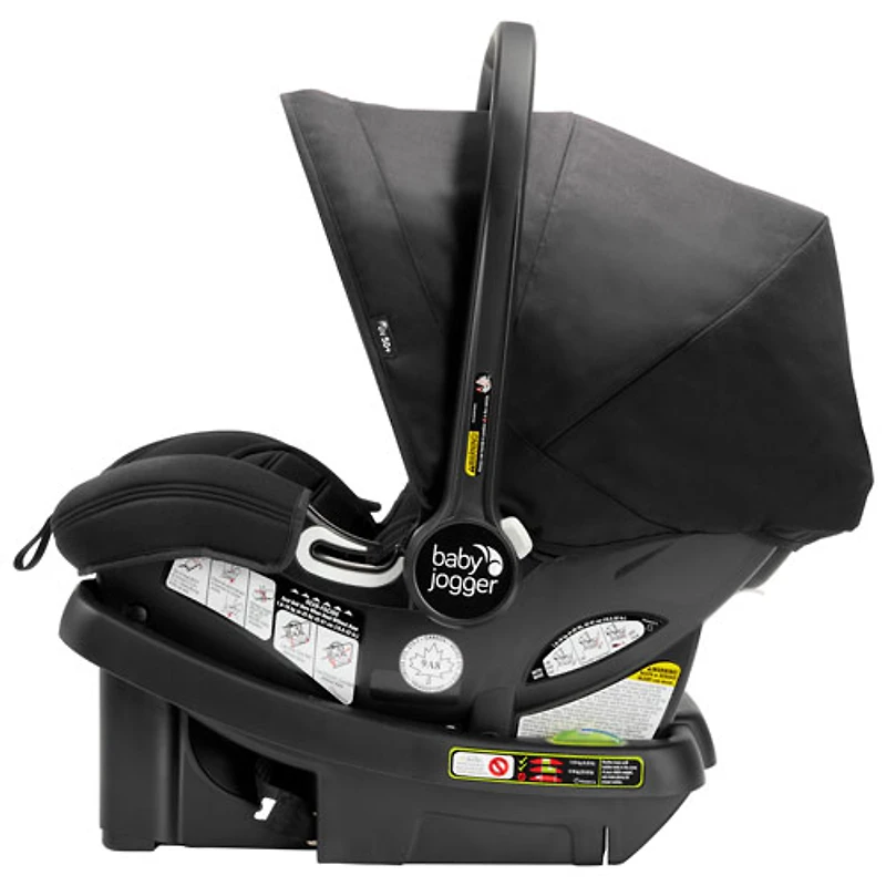 Siège d'auto de bébé orienté vers l'arrière City Go de Baby Jogger - Noir lunaire