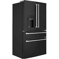 Réfrigérateur à deux portes 22,3 pi³ 36 po à distributeur d'eau/glace Café (CXE22DP3PD1) - Noir mat