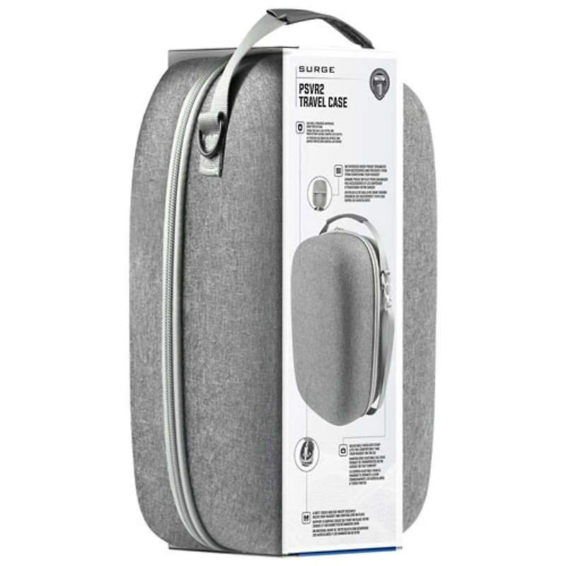 Étui de transport pour casque d'écoute PlayStation VR2 de Surge - Gris