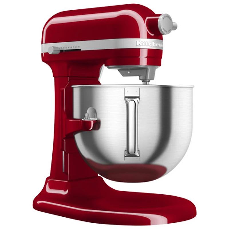 Batteur sur socle à bol relevable Professional de KitchenAid - 7 pte - 500 W - Rouge empire