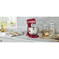 Batteur sur socle à bol relevable Professional de KitchenAid - 7 pte - 500 W - Rouge empire