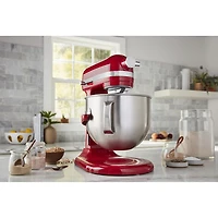 Batteur sur socle à bol relevable Professional de KitchenAid - 7 pte - 500 W - Rouge empire