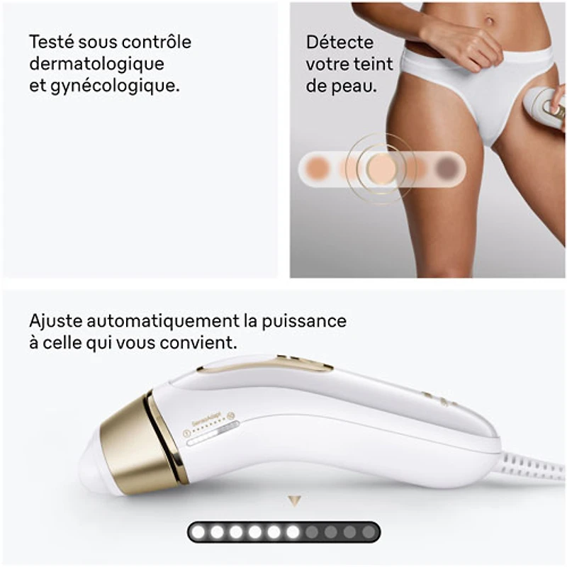 Système d'épilation à sec IPL Silk Expert Pro 5 de Braun (PL5157)