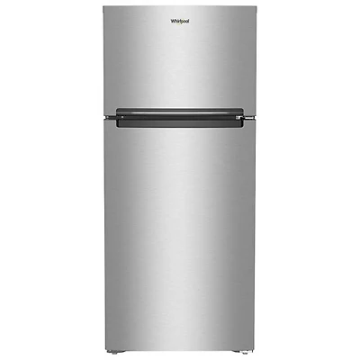 Whirlpool 29" 16.6 Cu. Ft. Top Freezer Refrigerator (WRTX5028PM) - Dolos Steel