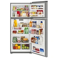 Whirlpool 29" 16.6 Cu. Ft. Top Freezer Refrigerator (WRTX5028PM) - Dolos Steel