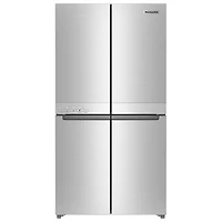 Réfrigérateur à deux portes/profondeur de comptoir 19,4 pi³ 36 po de KitchenAid (KRQC506MPS) - Acier métallique