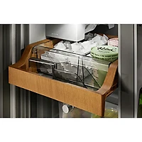 Réfrigérateur à deux portes/profondeur de comptoir 19,4 pi³ 36 po de KitchenAid (KRQC506MPS) - Acier métallique