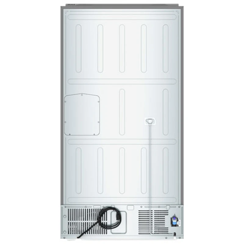 Réfrigérateur à deux portes/profondeur de comptoir 19,4 pi³ 36 po de KitchenAid (KRQC506MPS) - Acier métallique